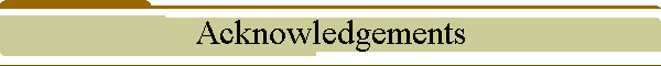 Acknowledgements