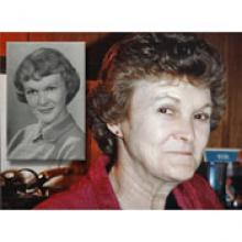 Description: Obituary Mabel Leaf